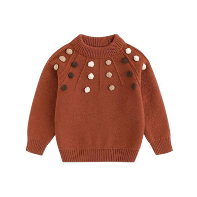 Henia Cozy Acrylic Blend Sweater for Kids