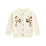 Henia Baby Cable Knit Sweater Cardigan