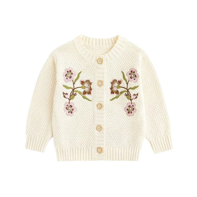 Henia Baby Cable Knit Sweater Cardigan