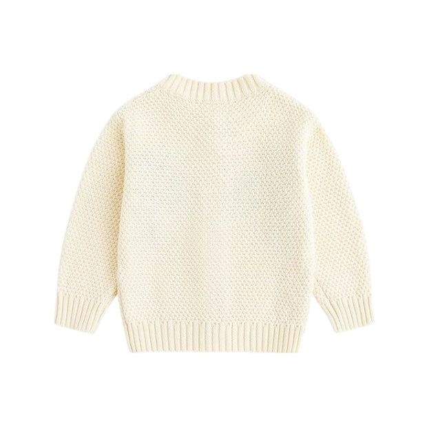 Henia Baby Cable Knit Sweater Cardigan