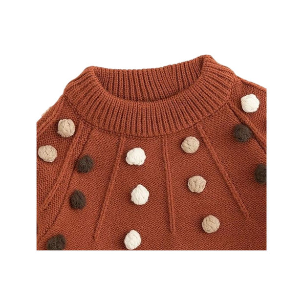 Henia Cozy Acrylic Blend Sweater for Kids