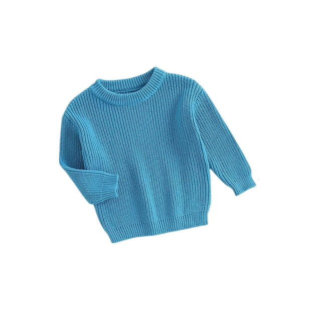 Henia Baby Crewneck Knit Sweater Top