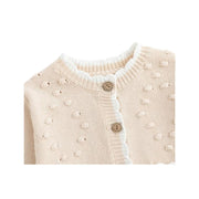 Henia Soft Knit Floral Cardigan for Kids